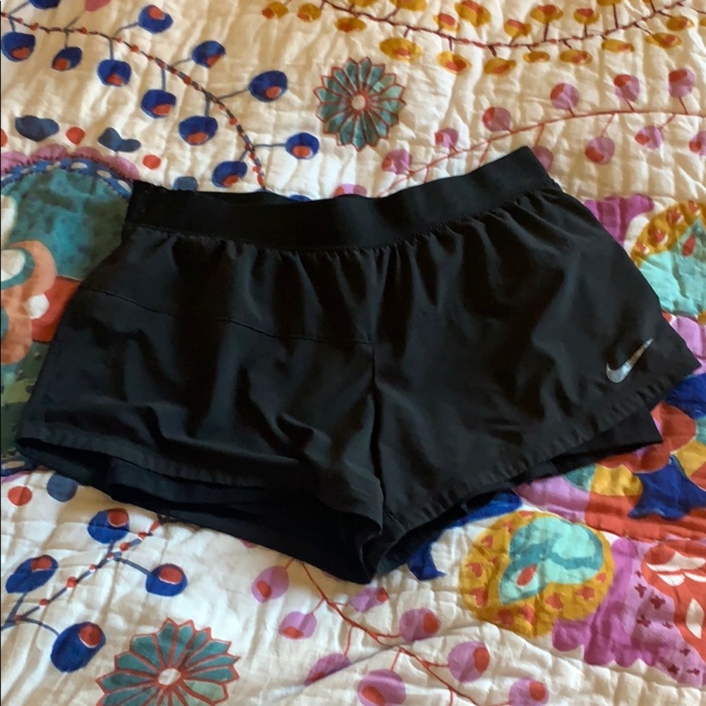 Nike Black Running Shorts (medium)
